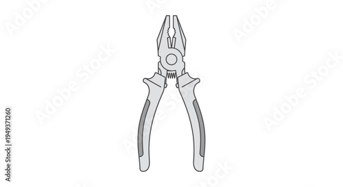 Pliers tool for gripping objects tightly.