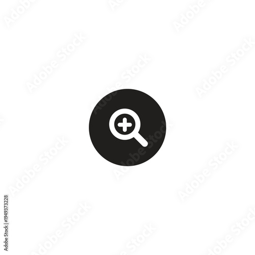 Zoom In Magnifying Glass Icon