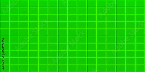 A seamless green plaid fabric texture featuring a geometric tartan pattern of squares and lines for a decorative wallpaper vector backdrop or surface design illustration