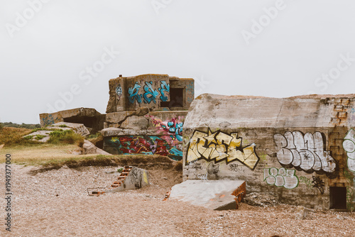 ruins of bunker