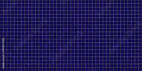 A dark blue grid background composed of numerous small square tiles