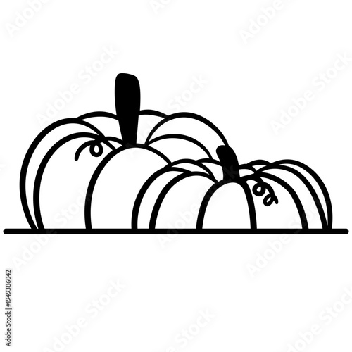 Pumpkin Border Frame