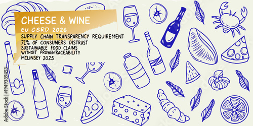 Cheese wine and consumer distrust in supply chain transparency