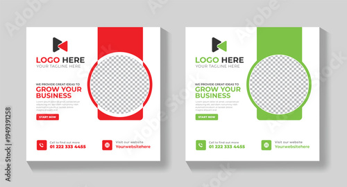Business Flyer Template for Corporate Marketing and Company Promotion