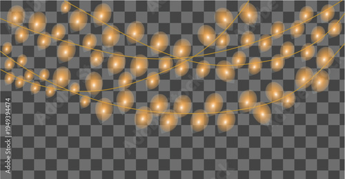 Blurry image of lights on a grey background