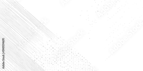 Geometric lines and dots create a minimalist, modern, and high-tech patterned design, evoking a sense of data, connection, and futuristic aesthetics.