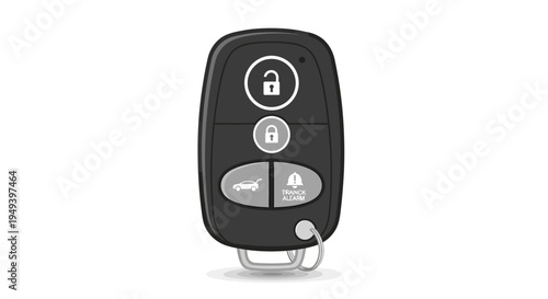 Car Key Fob Remote Control Device.