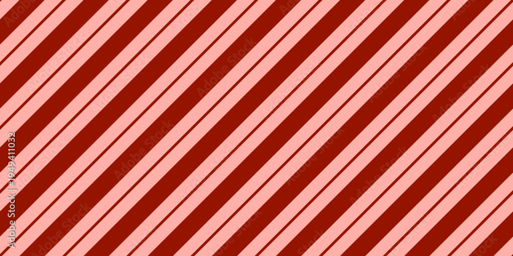 Obraz premium Red and pink diagonal stripes seamless pattern background