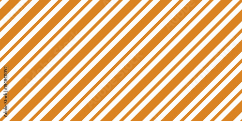 Orange and white diagonal stripes pattern background