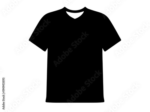 Ein neutrales Sporttrikot ohne Nummer oder Schrift in klarer Frontansicht. Minimalistisches Motiv für Teamsport oder personalisierbare Gravuren.KI Generiert