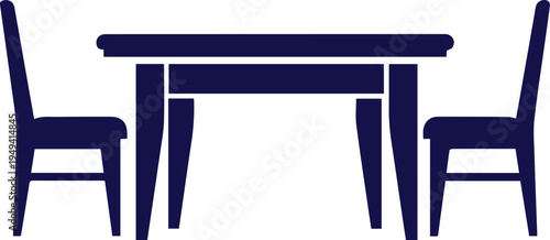 Two men in silhouette sit across a table, one gesturing while conversing with the other.