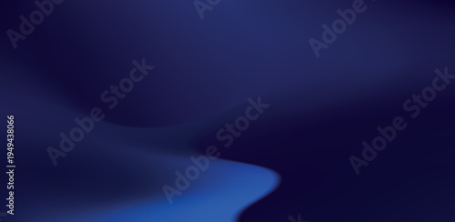 Dark Blue Abstract Gradient Flow Background