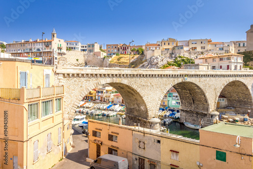 The Vallon des Auffes, Marseilles, France