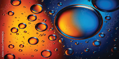 water drops on glass