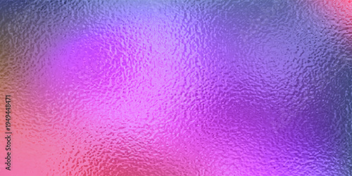 Abstract background with vertical ripples and vibrant neon light gradient in blue, purple, and orange hues