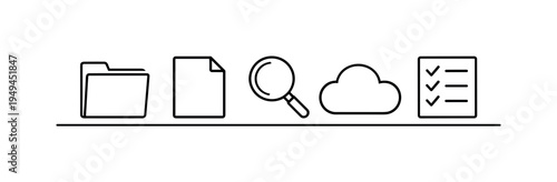 Digital file organization and reliable document management helping professionals keep important information structured, accessible, and easy to manage in everyday work environments