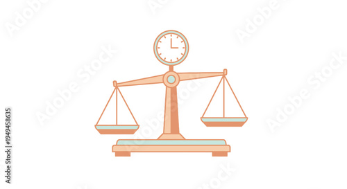 Scales of justice balance law.