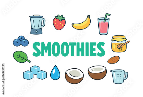 Healthy smoothie and fresh drink lifestyle focused on natural ingredients, daily nutrition, and energizing beverages that support wellness and active living. SMOOTHIES central