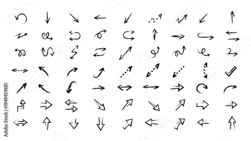Seamless vector pattern set featuring a hand drawn sketch of black alphabet letters and numbers in a creative font design texture