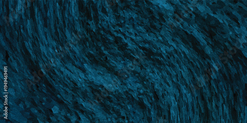 Dark black and blue stone wall grunge backdrop texture background. Dark Stone Monochrome slate grunge concrete wall black backdrop vintage marbled textured border background.