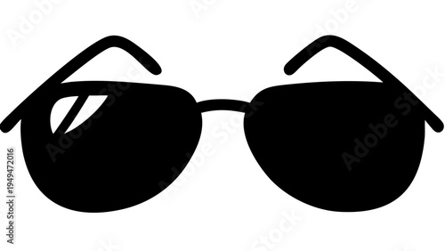 Sunglasses vector icon