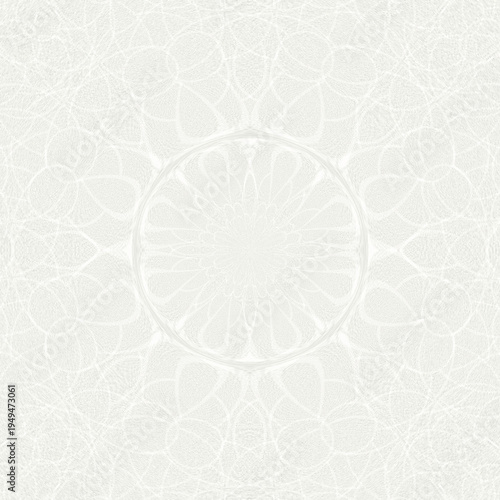 Abstract vintage pattern with subtle swirl motifs and soft blue grunge texture. Decorative repeating background perfect for wallpapers, packaging and artistic design projects.