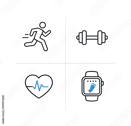 Preventive fitness and active lifestyle routines supporting long term physical health where individuals exercise regularly, maintain endurance, build strength, and track activity