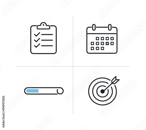 Digital workspace productivity and structured task management in modern professional environments where individuals prioritize responsibilities, organize projects, track progress