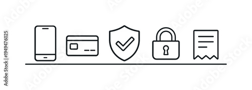 Secure digital transactions and reliable online payment protection helping users safely manage purchases and financial activity through modern e-commerce and mobile services