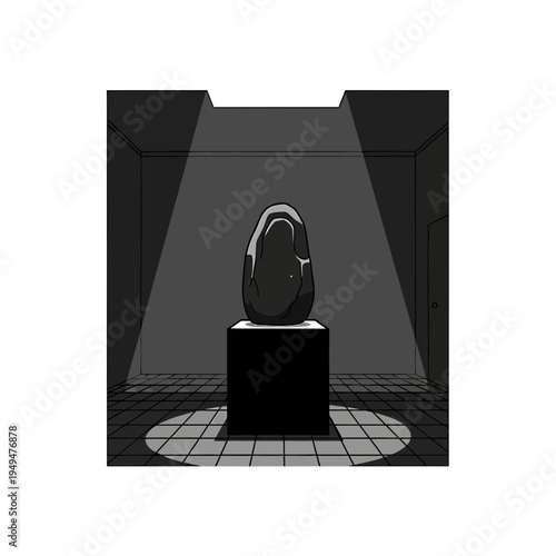 Stone Sculpture Spotlighted in Museum Exhibit