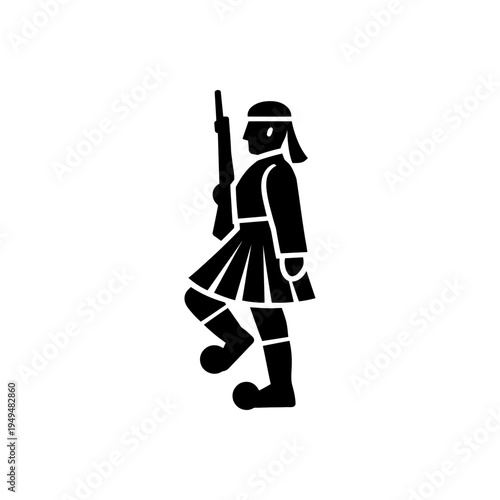 Greek Evzone Guard Icon