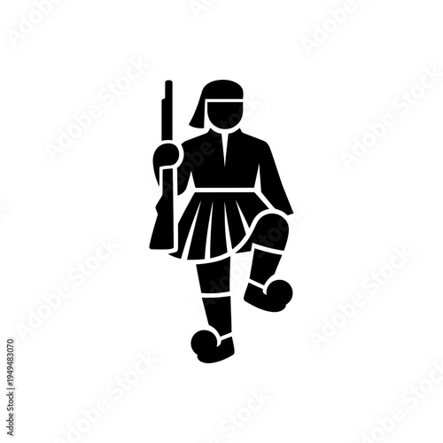 Greek Evzone Presidential Guard Icon