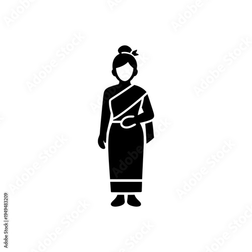 Thai Traditional Chut Thai Icon