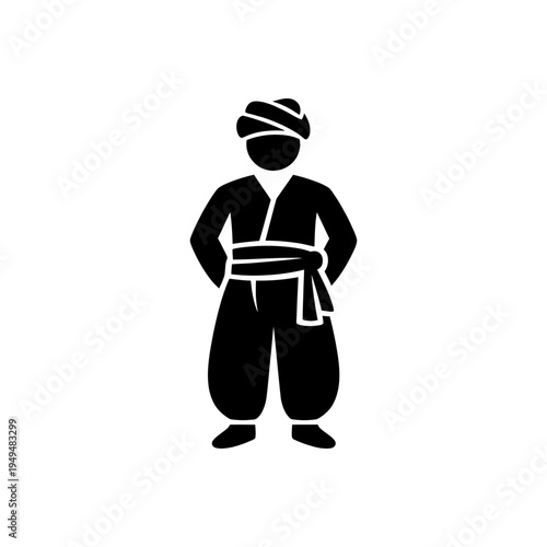 Turkish Ottoman Traditional Male Icon