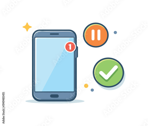 Digital productivity focus and distraction control in a modern work environment where professionals manage information flow and maintain concentration during important tasks, a