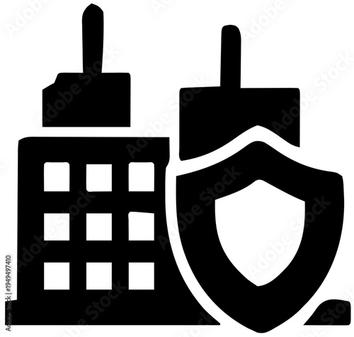 Protected Infrastructure Icon
