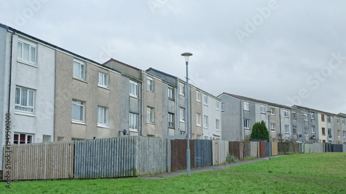 Council housing in poor area of Glasgow
