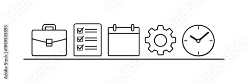 Efficient project planning and structured workflow organization helping professionals coordinate tasks, manage deadlines, and deliver results in modern business environments