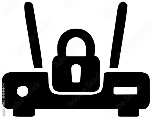 Secure Router Control Icon