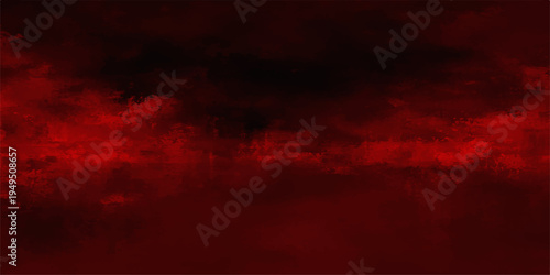 Abstract dark red artistic abstract design, the painting evokes a sense of intensity, mystery, and dynamic energy.