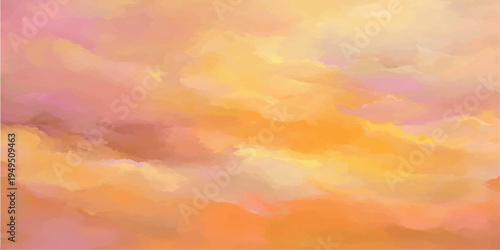 Abstract radiant sky canvas of luminous hues, where warm tones dance in a visual symphony of artistic expression and emotion.
