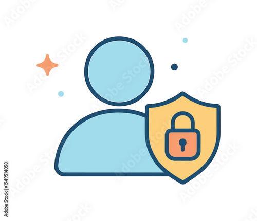 Secure digital identity protection in modern online services where individuals safeguard personal profiles and sensitive information through reliable authentication systems, a