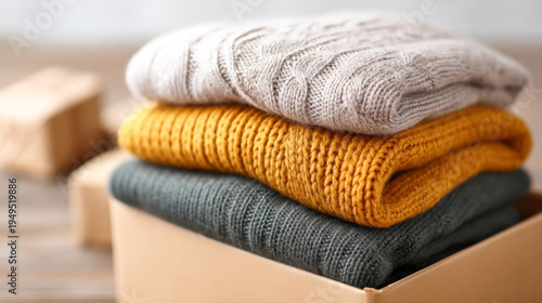 Efficient winter clothes packing and storage for seasonal organization