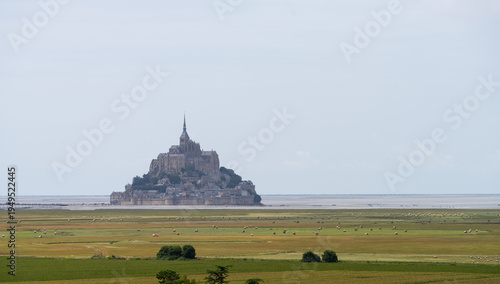 Wallpaper Mural Mont Saint Michel Abbey on an island, Normandy, France Torontodigital.ca
