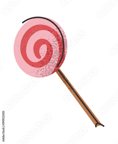 Caramel lollipop kids birthday treat