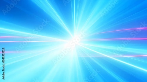 Neon light trails creating an abstract, futuristic, and dynamic visual effect