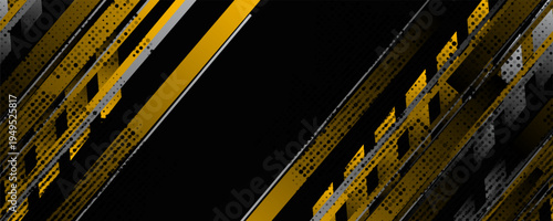 Modern Sports Background in geometric style design. Dark sports background vector illustration.