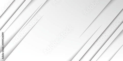 Abstract background with white and grey diagonal layers and soft gradient texture.