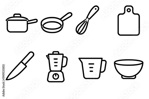 Food – Protein Cooking Icons