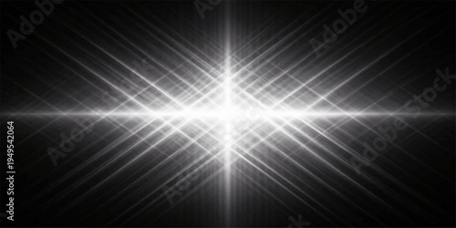 Brushed silver metallic background featuring a dark grey industrial steel texture with abstract light rays reflecting off a shiny stainless aluminum surface design